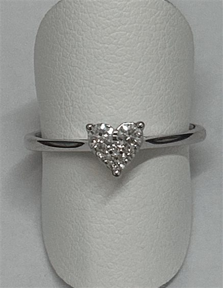 Anello Salvini Donna in Oro bianco Diamante 0.18 Ct 20114476 - 20114476